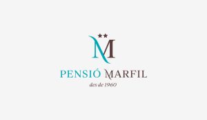 Branding Pensió Marfil La Jonquera