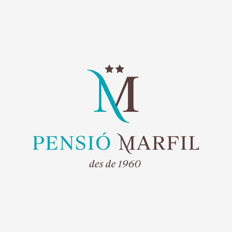 Branding Pensió Marfil La Jonquera